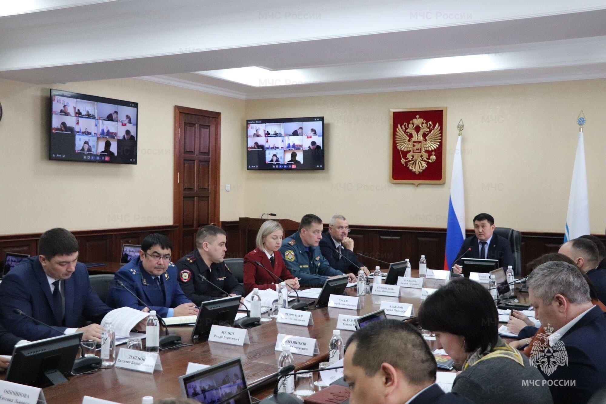 Участие Госавтодорнадзора по Республике Алтай в заседании плановой комиссии по предупреждению и ликвидации ЧС и обеспечению пожарной безопасности Республики Алтай